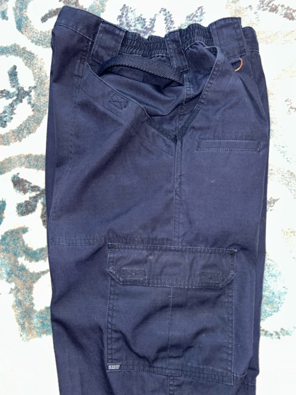 5.11 Tactical Dark Navy Cargo Pants - Picture 3 of 7
